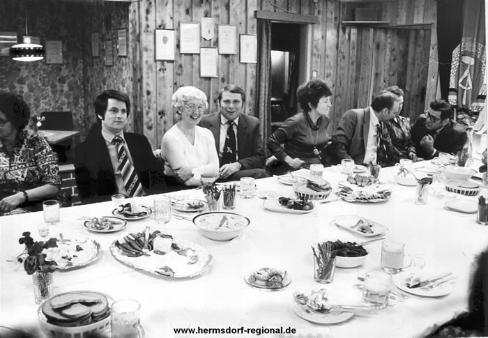 1982 Zusammenkunft des Stabes der Zivilverteidigung der Stadtverwaltung Hermsdorf auf der Leuchtenburg